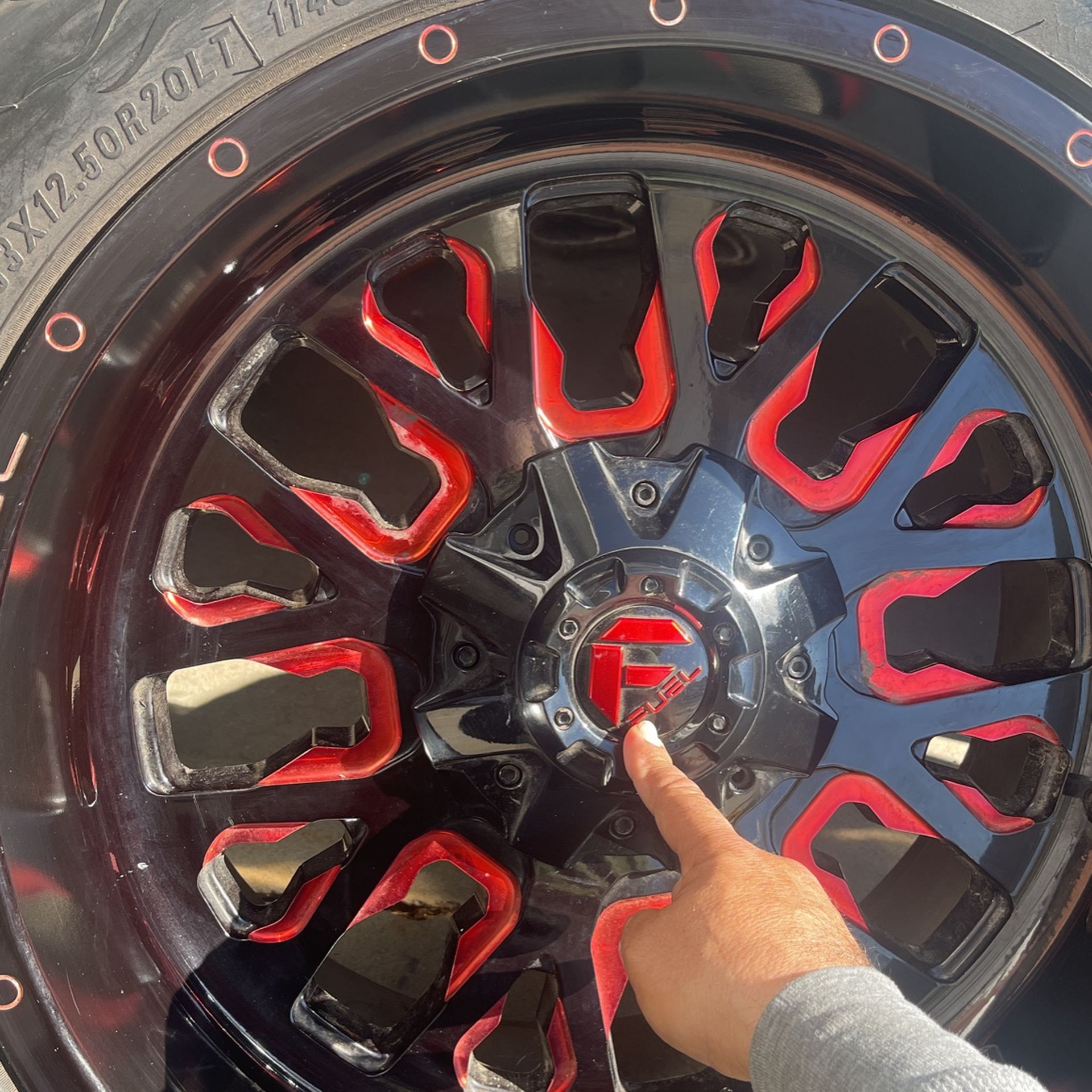 FUEL Rims And Tires 20” Off Road 33” Tires 6 Lug Pattern for Sale in