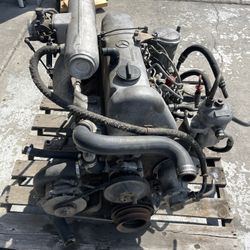 1967 Mercedes 200 Diesel Engine And Transmission 
