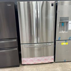 Brand Samsung stainless steel French door refrigerator