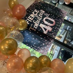 40 Birthday Decor 