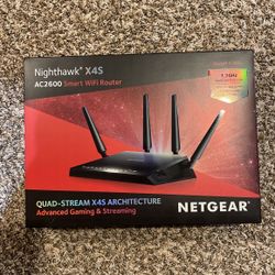 Nighthawk  X4S AC 2600 Smart WiFi router.