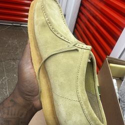 Clarks Wallabee Suede Slip-On Shoes