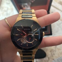 Men’s watch (bvl0va) Rose Gold And Black