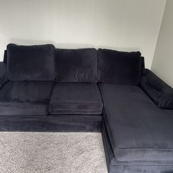 Bella Black Sofa