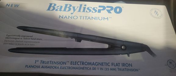 BaBylissPRO Nano Titanium 1" Flat Iron