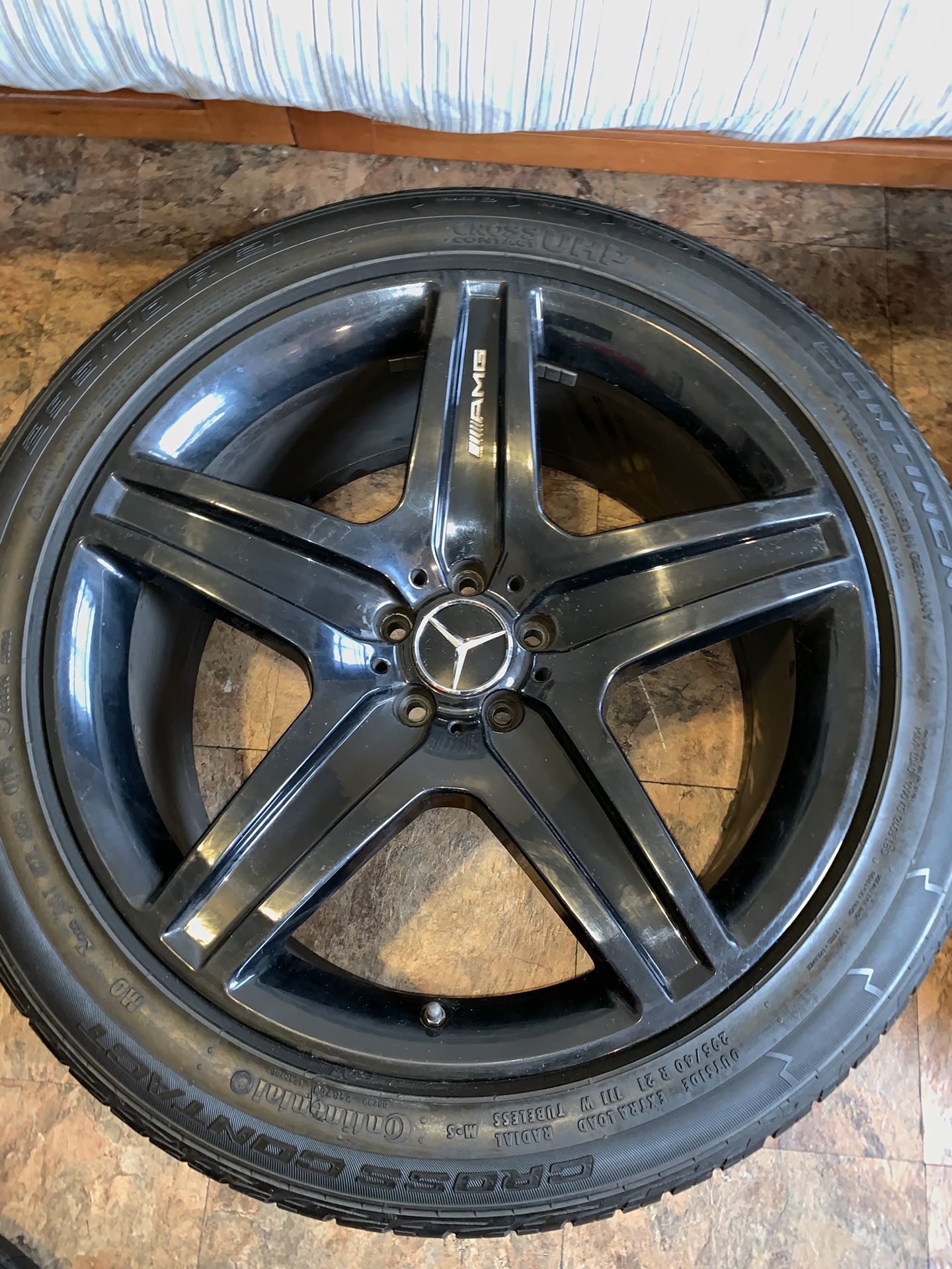 Mercedes Benz GL450 GL550 GL63 Original OEM factory Black Rims Wheels