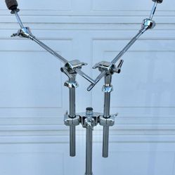Mapex Double Braced 2-Tier Double Cymbal Boom Stand - Chrome (B990A) for Drum Set