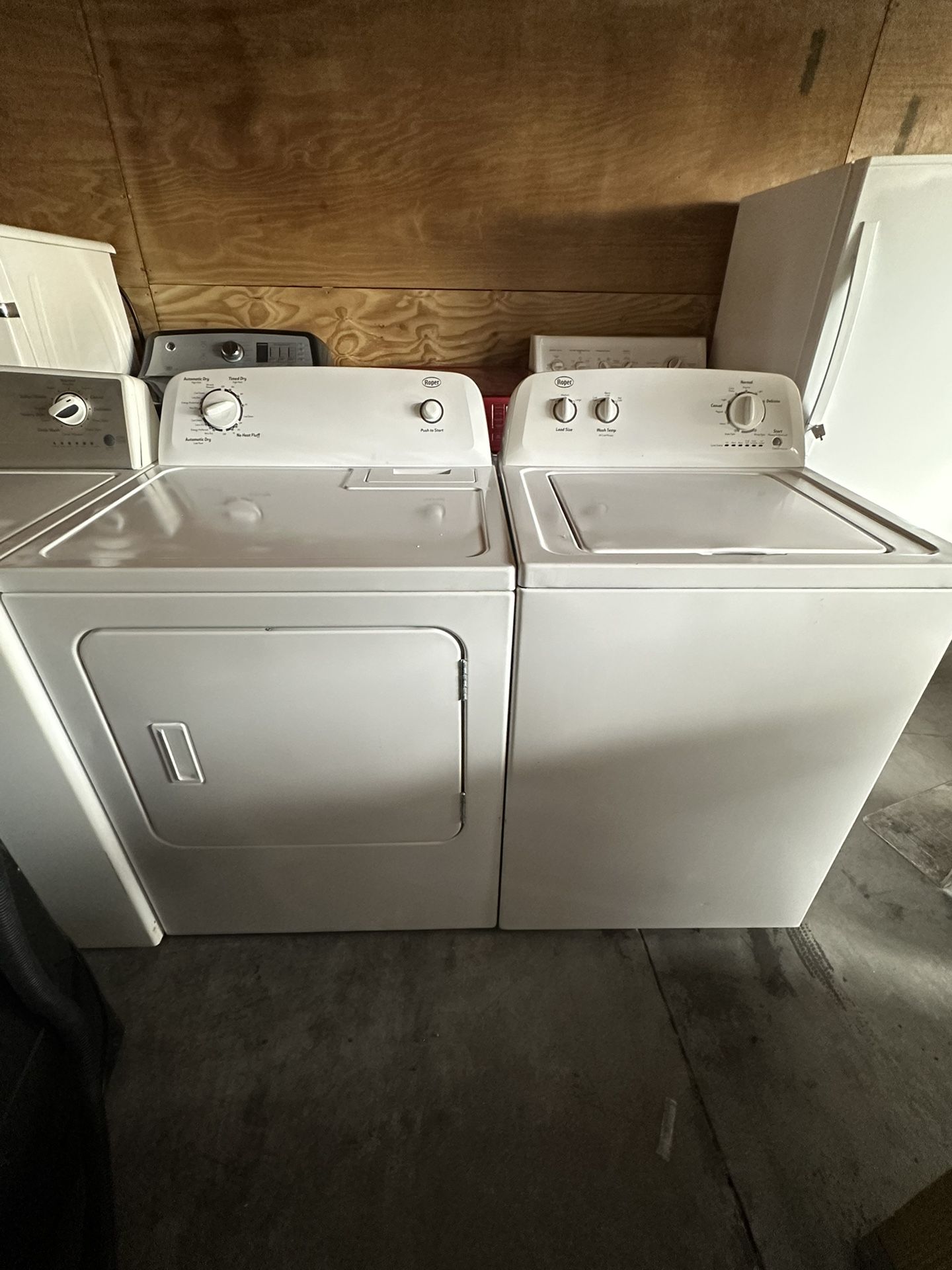 Roper Washer And Dryer