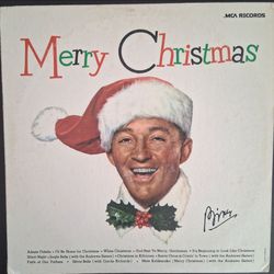 Bing Crosby"Merry Christmas" 1980 MCA Rcds  Reissue MCA-15024~ EX/VG+