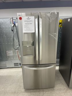 $1099 LG Stainless Steel French Door Refrigerator