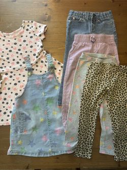 4T GIRLS - 24 items + 7 sets of PJs