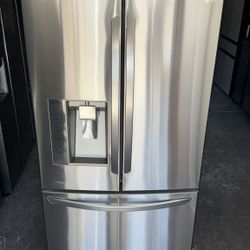 36” LG Counter Depth FRIDGE REFRIGERATOR NEVERA HELADERA FRIO REFRIGERADOR GOOD CONDITION DELIVERY 🚚 FREE WARRANTY 100 DAYS