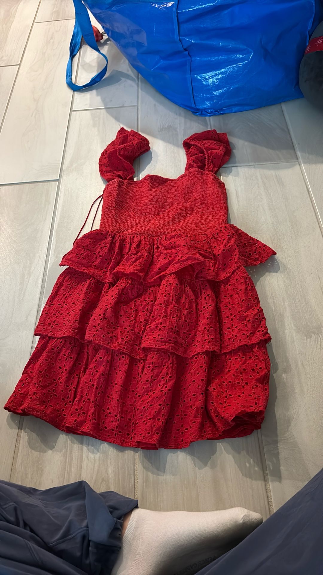 Altar’d State Eyelet Mini Dress