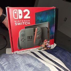 Nintendo Switch 2 In Box With 3 Digital Games