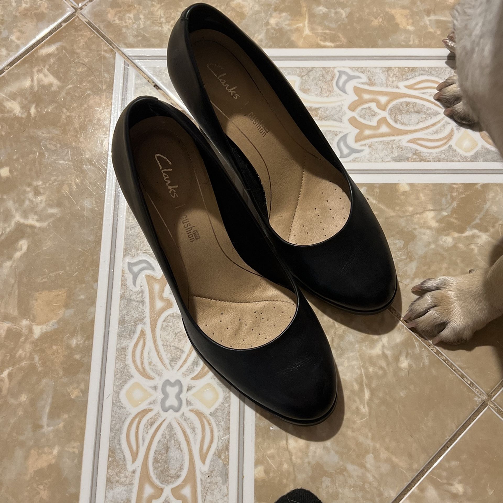 Clark’s Black Heels