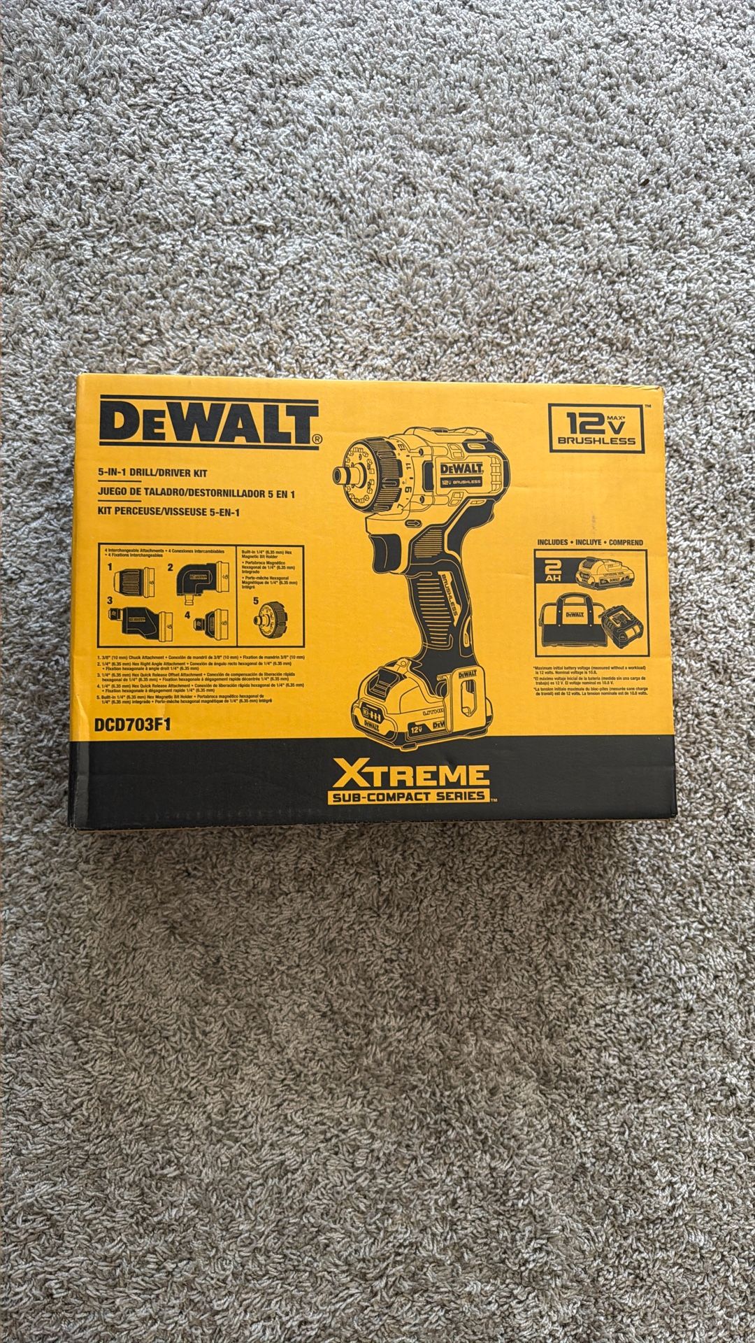 Dewalt Extreme Sub-Compact Series