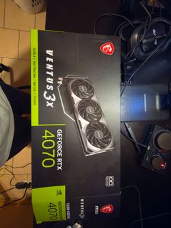 MSI GeForce RTX 4070 Ventus 3x o.c edition 12GB GDDR6X