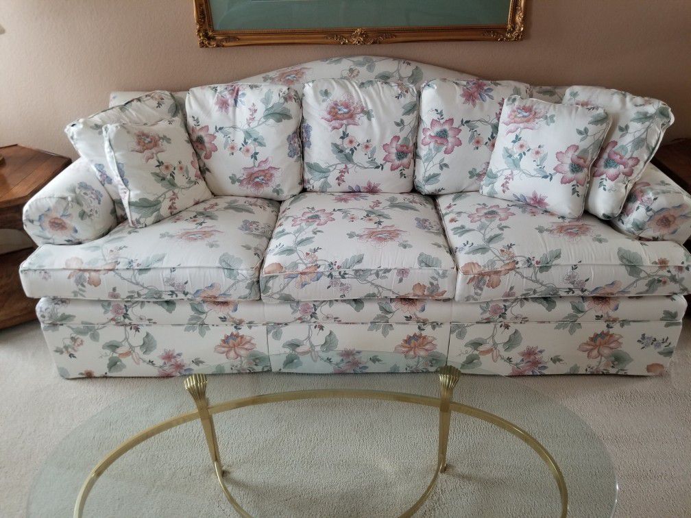 Free Sofa (Camel back style) from Ethan Allen