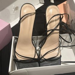 Black Heels Size 11