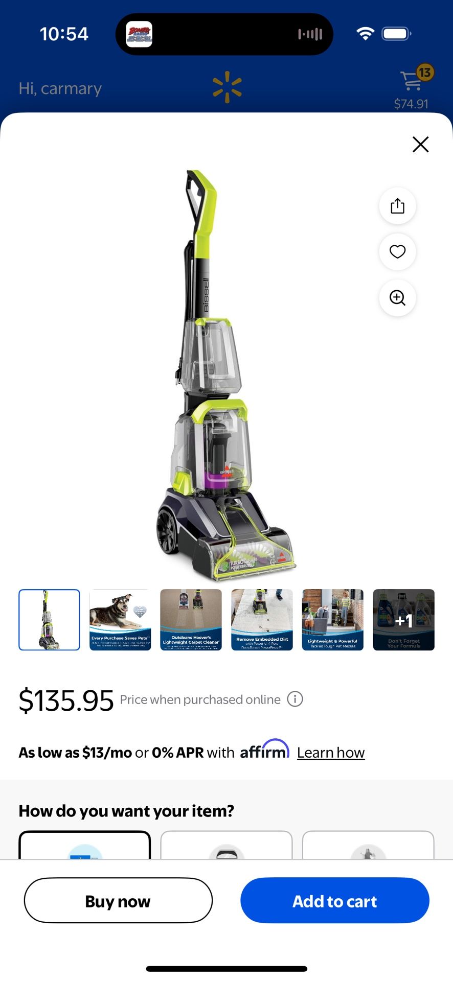 BISSELL Carpet Cleaner