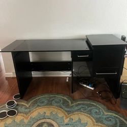 Desk With Glass Top