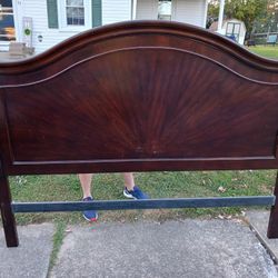 SOLID WOODEN BED FRAME