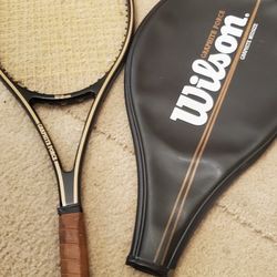WILSON TENNIS RACKET & CASE 