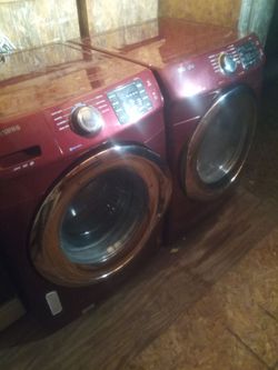 Samsung Washer & Steam Dryer