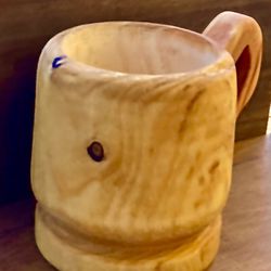 Handmade Wood Mug