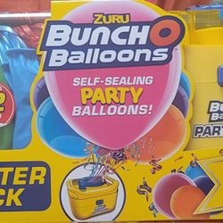NEW. Bunch O Balloon Party Set (Inflator With Balloons) 