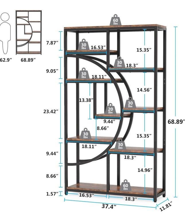 Tall Bookshelf
