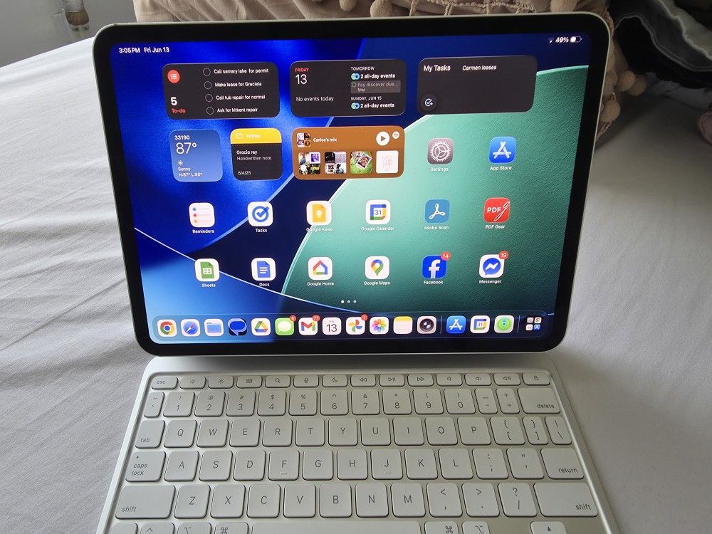 Ipad Pro 11 M4 256gb With Magic Keyboard
