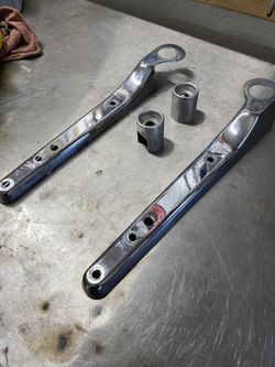 Harley Sportster 1200 - Rear end Chrome pieces