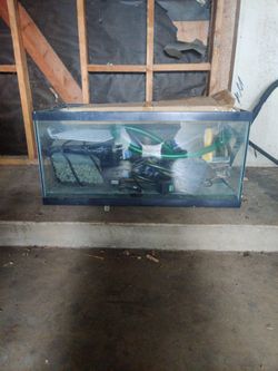 40 Gal Breeder Glass With Glass Tops