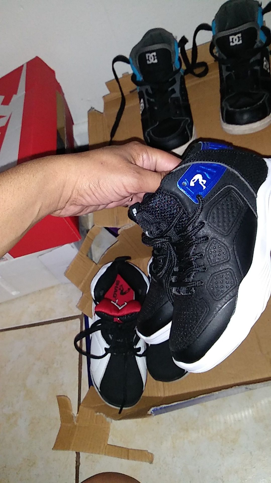 Shoes gotta go