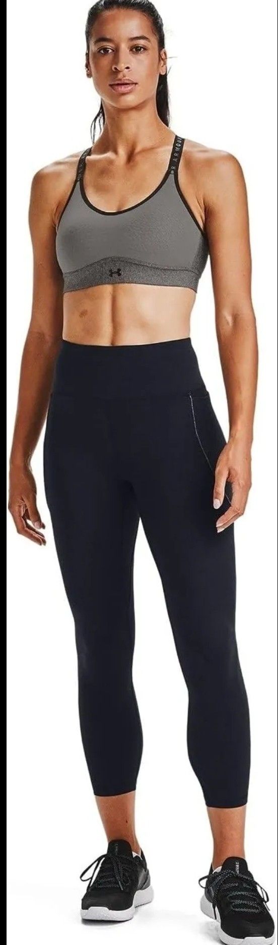 Under Armour UA HydraFuse Leggings 1359547-001 Women's Black Size Small MSRP $90
