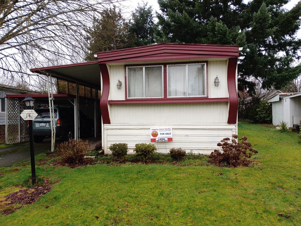 3 Bed 2 BA Mobile Home for Sale 55+ Park Vancouver, WA
