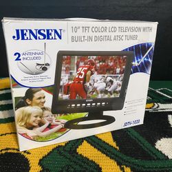 Jensen JDTV-1020 10” 1080p LCD TV.