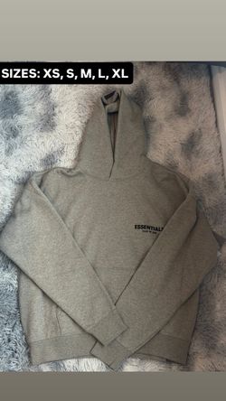 Fear of God Essentials Grey Hoodie