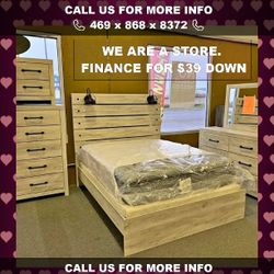 Financing & Same Day Delivery Available Ashley 4 Piece Bedroom Set