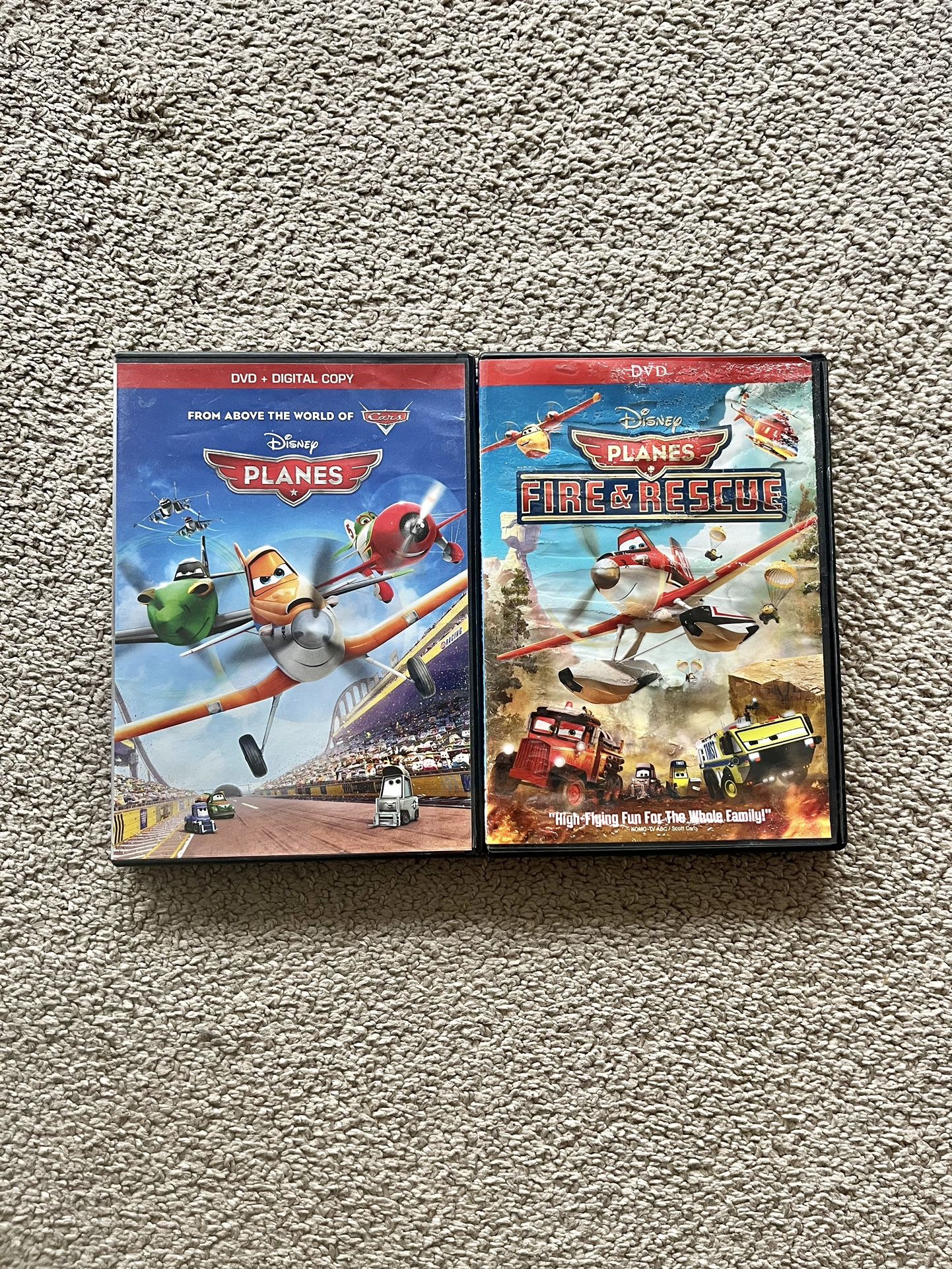 Planes And Planes Fire & Rescue DVDs