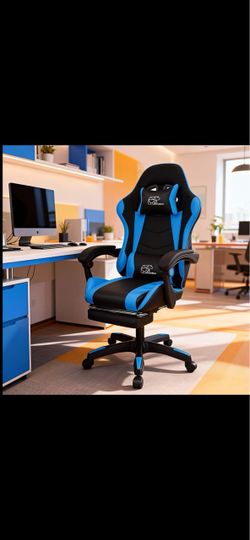 New Blue Gaming Chair