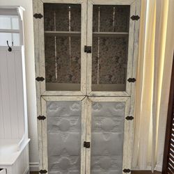 PRIMATIVE  NW HISTORICAL CABINET 