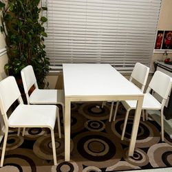 Ikea Dining table With chairs In mint condition