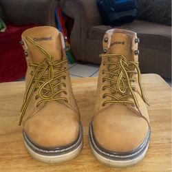 Suede Diehard Men’s Work Boots Size 7 1/2 Used Only One Time 