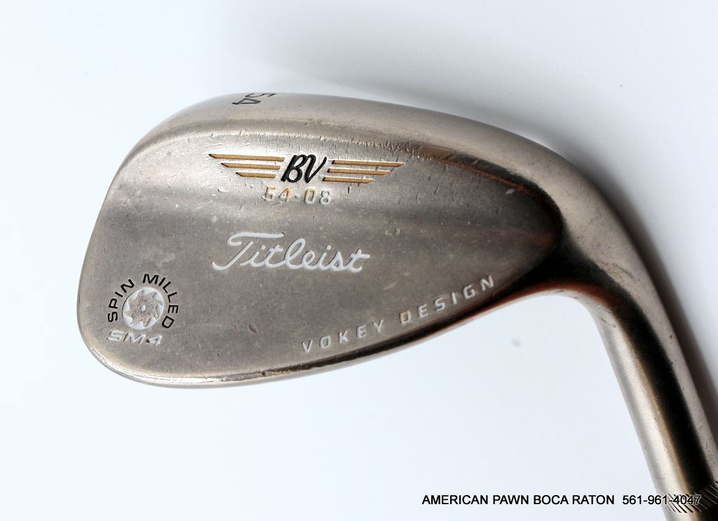 Titleist Vokey Spin Milled SM4  Sand Wedge SW 54* 11 Bounce Wedge Steel Right Handed  Used Club 