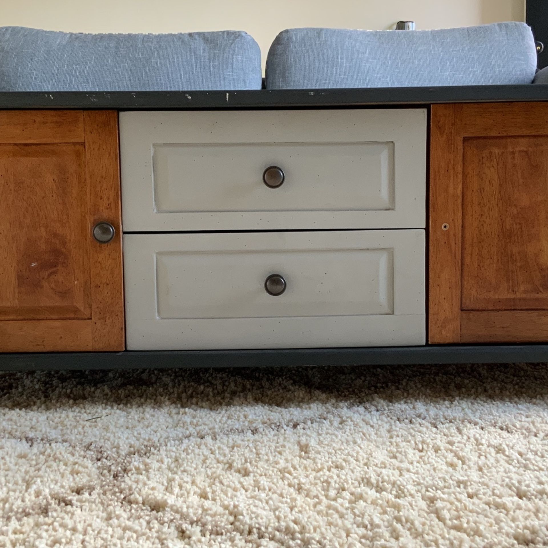 Pick Up Only - Antique Wood Coffee Table