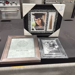 3 Brand New Picture Frames 