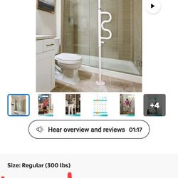 safety pole for senior, assist handle. Apoyo para ancianos