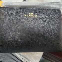 Coach® Medium Wristlet Wallet, 100% Authentic 